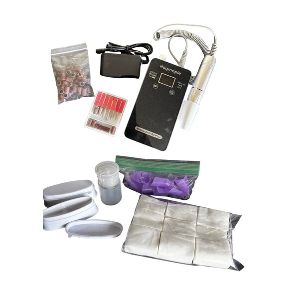 125. Wireless Rechargeable Nail Drill Machine with Accessories - Picture 1 of 3